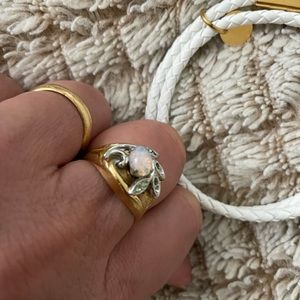 Fire Opal Ring size 7.5